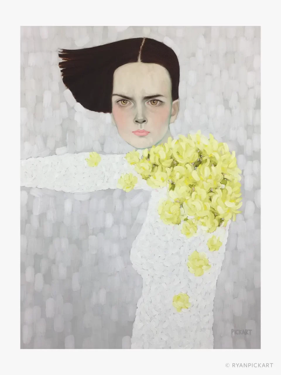 artwork painting by Ryan Pickart titled "Aleida"