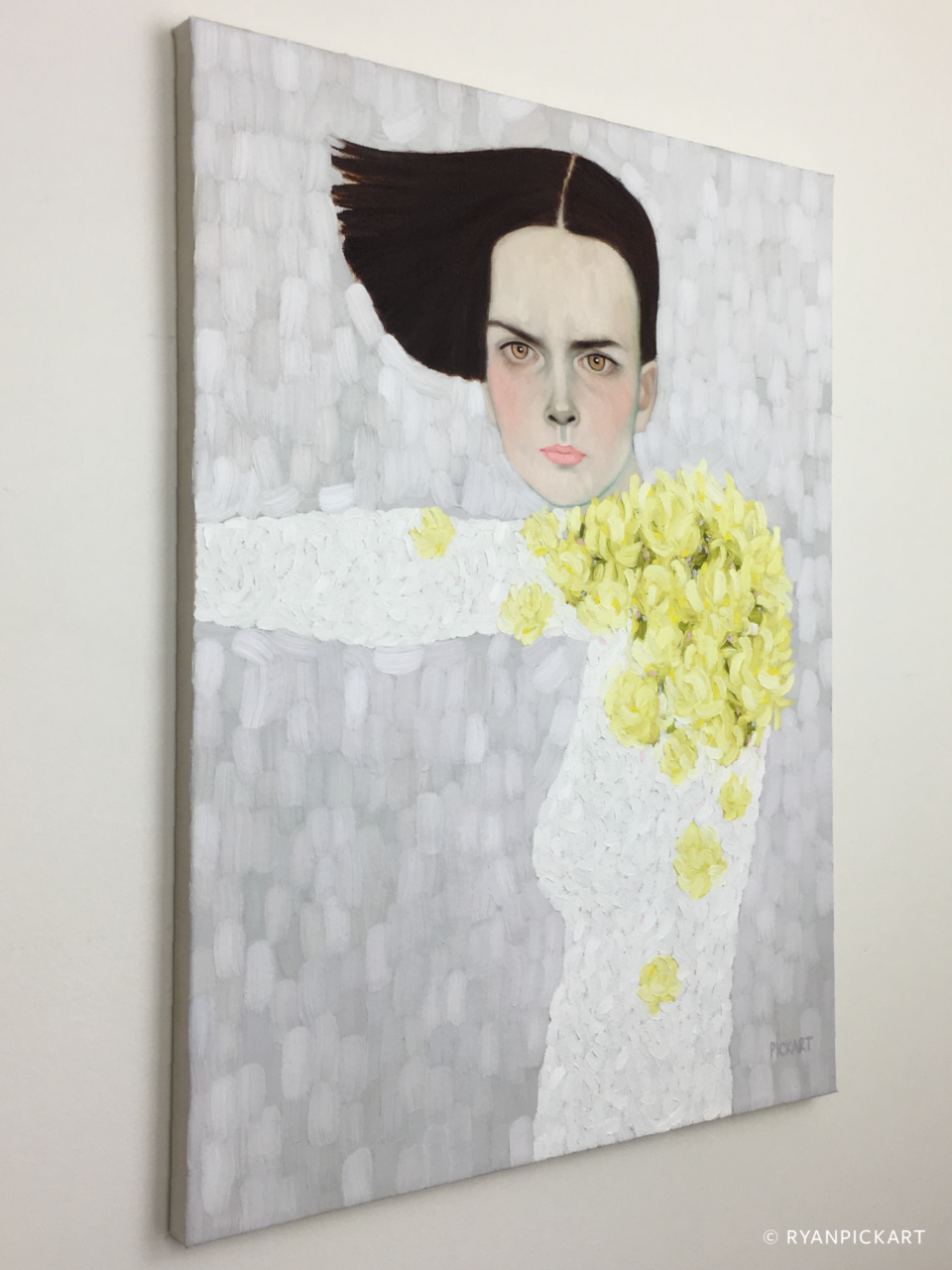 artwork painting by Ryan Pickart titled "Aleida"