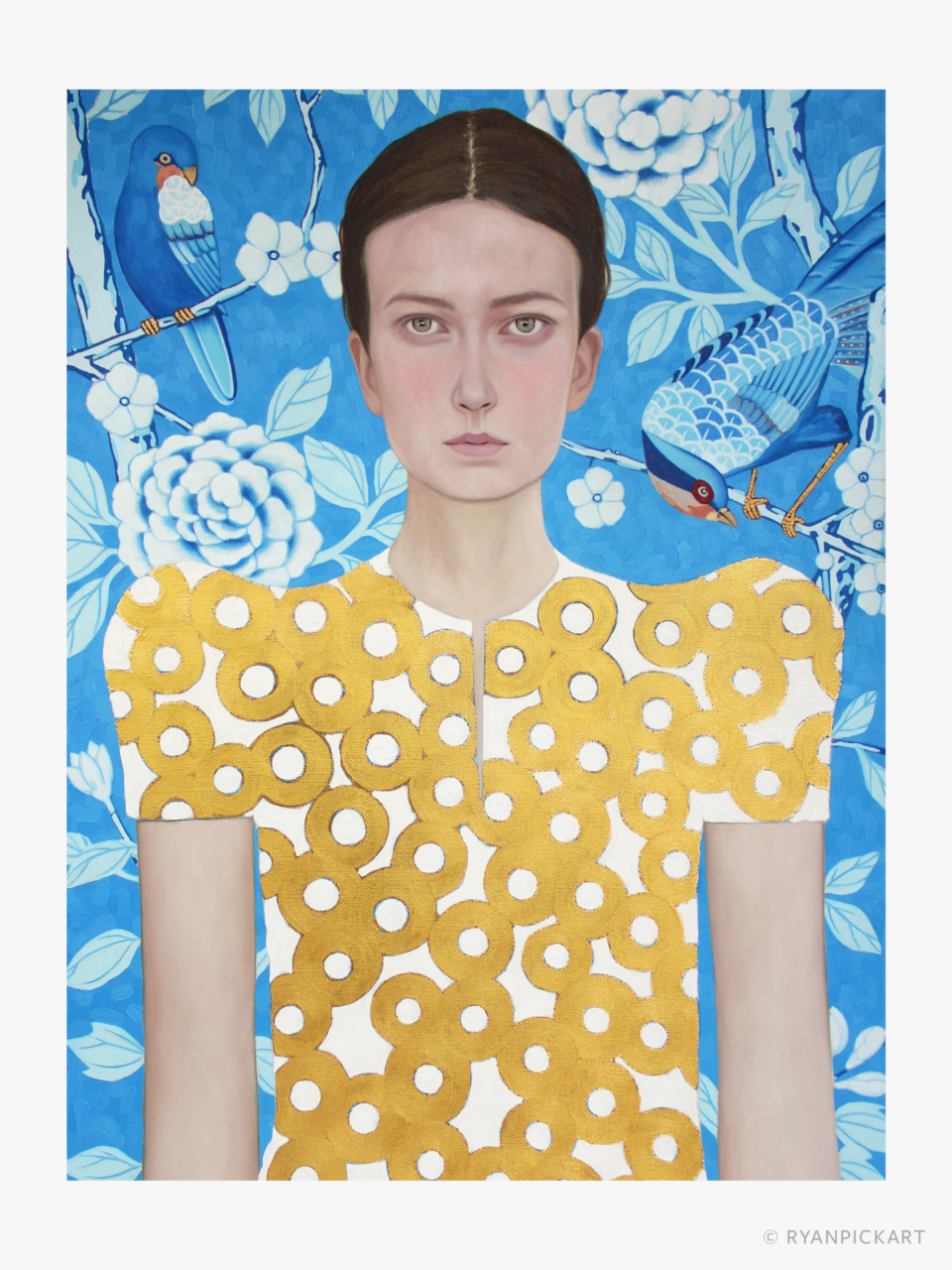 artwork painting by Ryan Pickart titled "Jeanne"