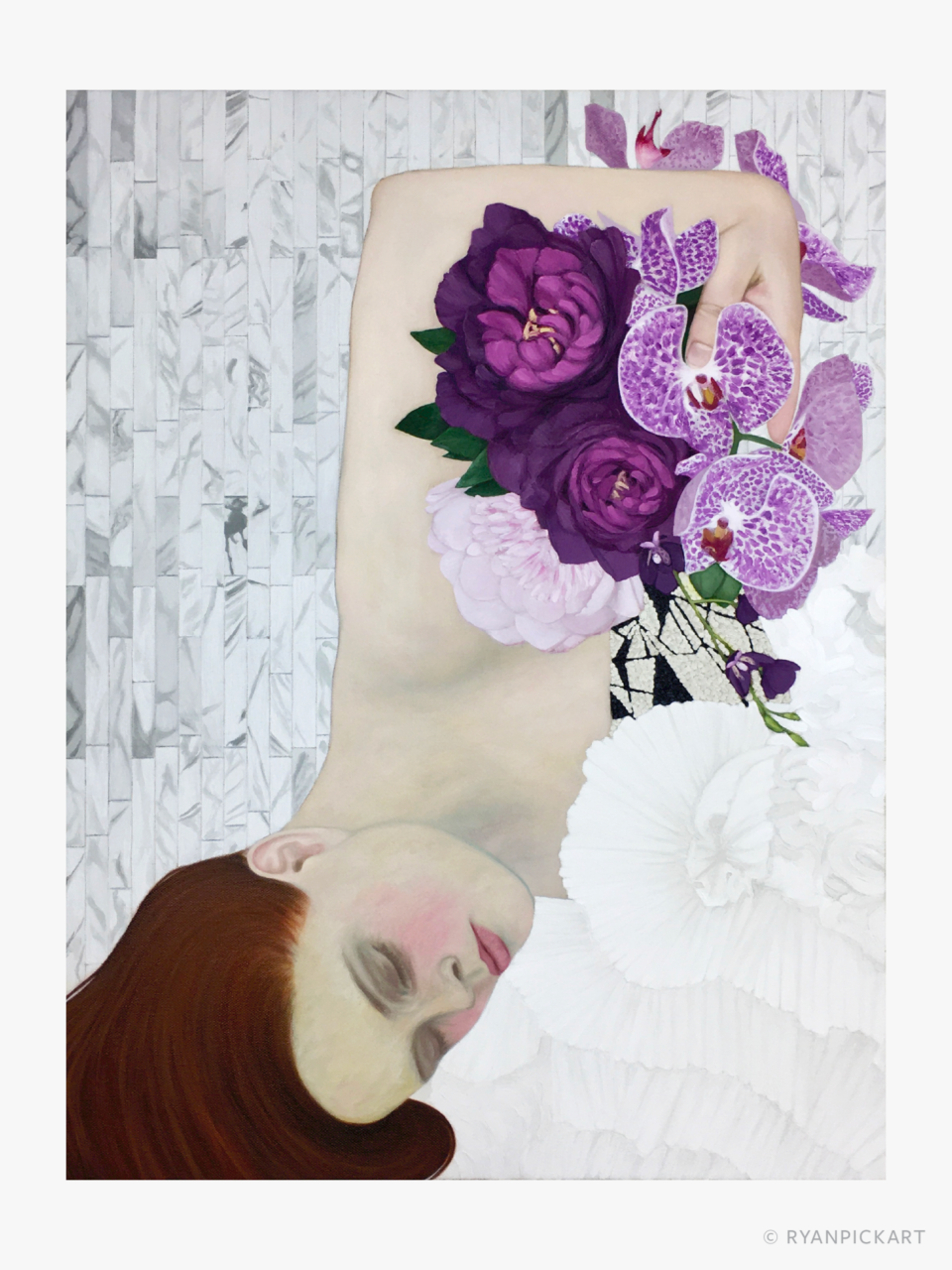 artwork painting by Ryan Pickart titled "Slumber Etude No. 1"