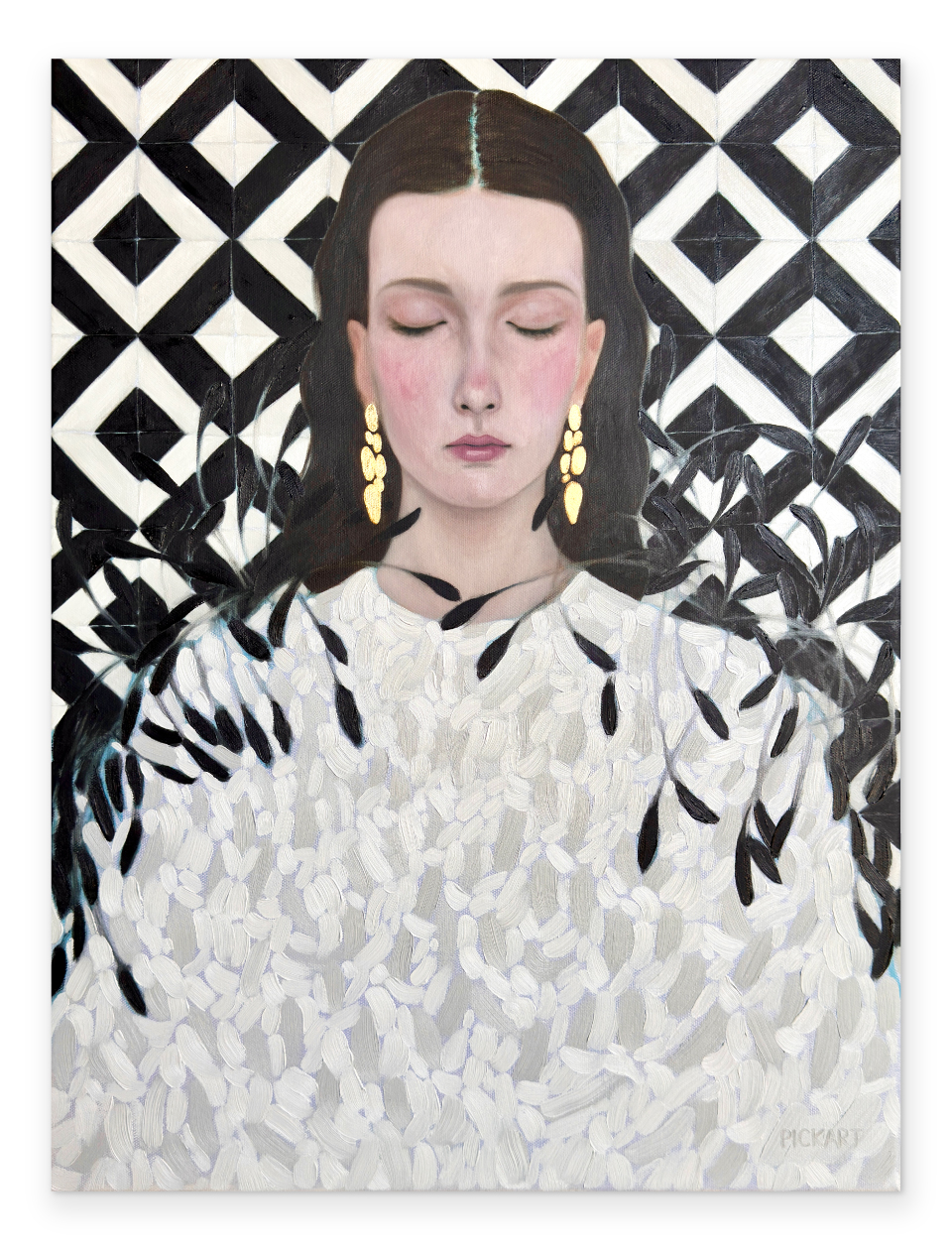 "Quiet Opulence" — Original oil painting by artist, Ryan Pickart.